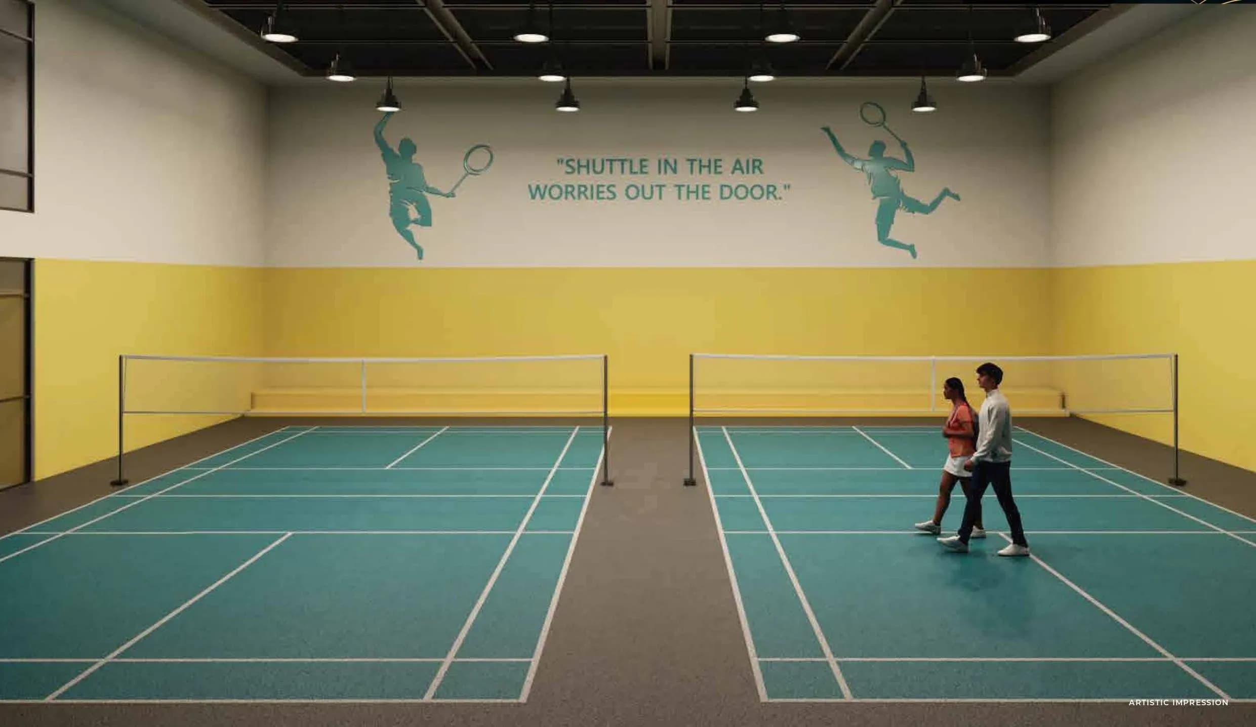 Badminton Area